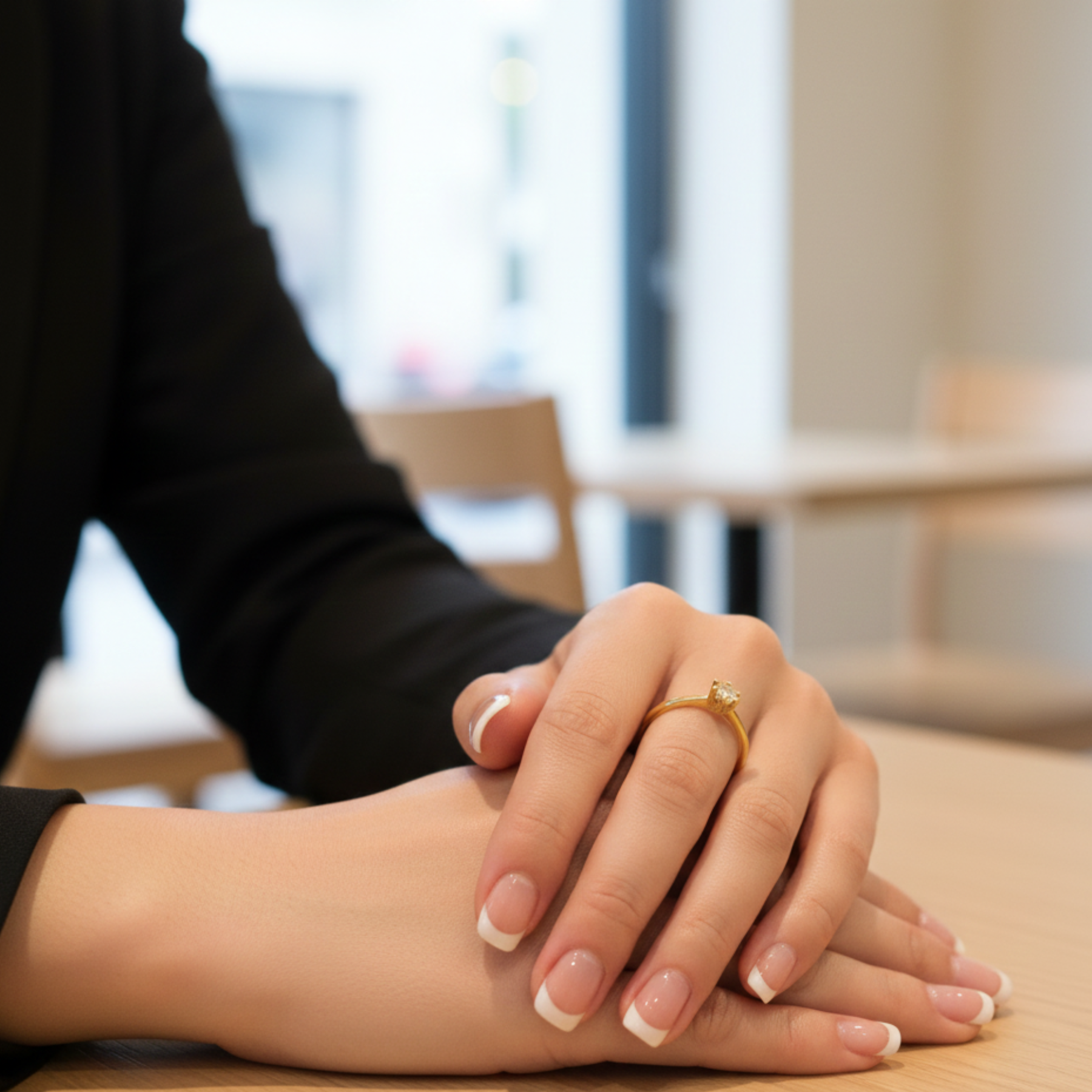 Anillo Solitario  6 grifas tradicional Oro 18k