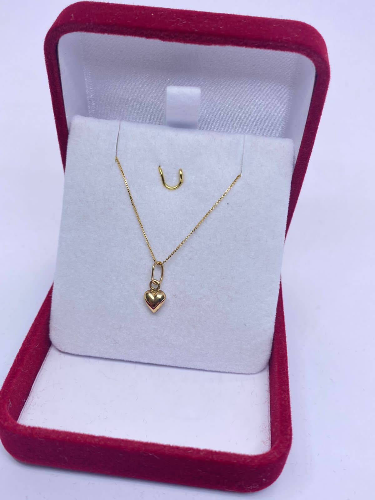 Corazón inflado N°1 Oro 18k
