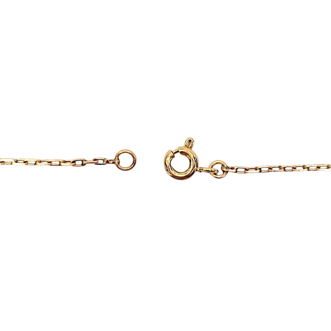 Cadena Limada Oro 18k Nacional 1.2mm ancho