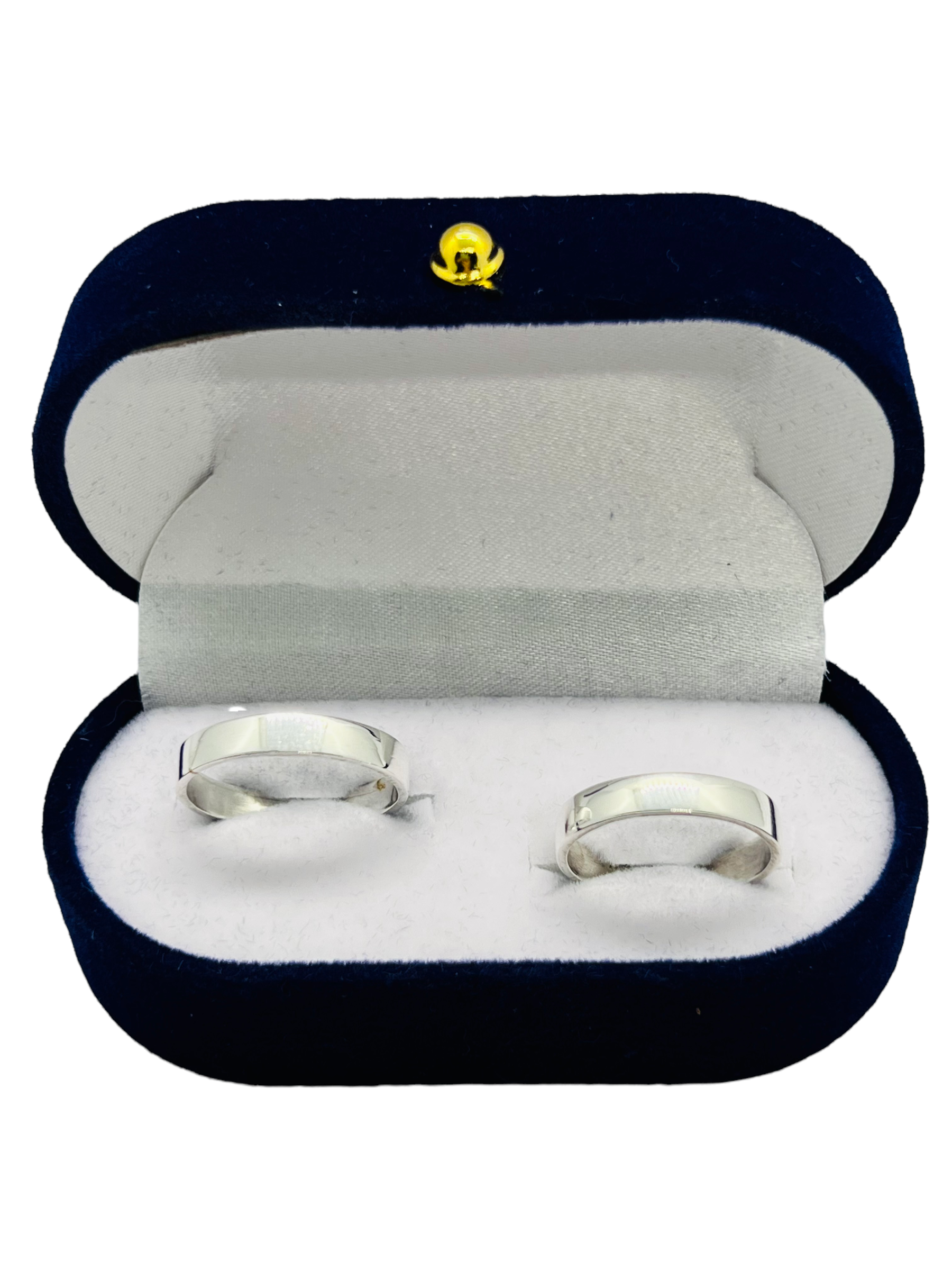 Argollas de Matrimonio Planas 3mm Plata Nacional